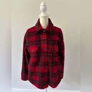 Black and Red Shacket